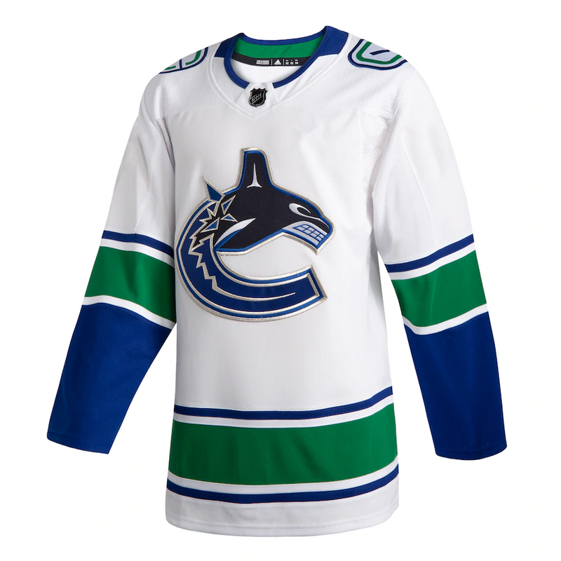No40 Elias Pettersson White Road Authentic Youth Stitched Jersey